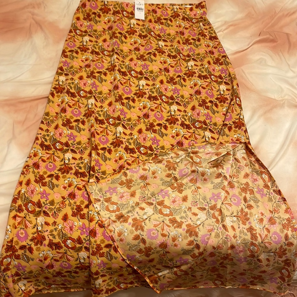 Floral Maxi Skirt